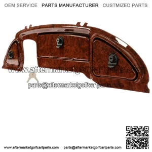 Dash  For 2008.5-Up Golf Cart Club Car Precedent Tempo Onward Wood Grain Look