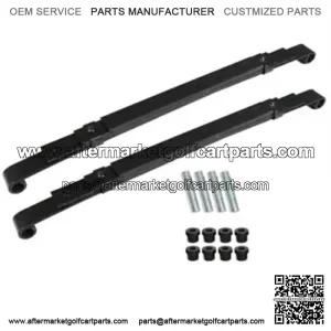Rear Heavy Duty 4 Leaf Springs Fit for Club Car Precedent 2004-up Golf Cart