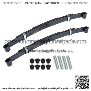 Heavy Duty Rear Leaf Springs Fit For Ezgo TXT GAS 1996-2013 Golf Cart (Set of 2)