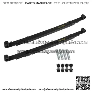 Set of Rear Heavy Duty For Club Car Precedent Golf Cart  Leaf Springs 2004-up