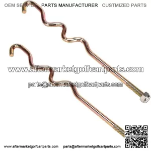 Golf Cart Battery Hold Down Rod with Nuts for Club Car Precedent Electric 2009+
