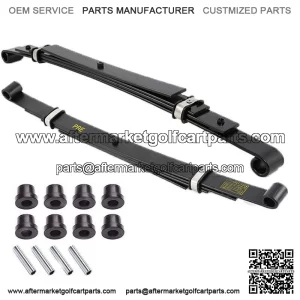 Heavy Duty Leaf Springs for Club Car Precedent Golf Cart 2004 Up 4 Leafs 2 Set
