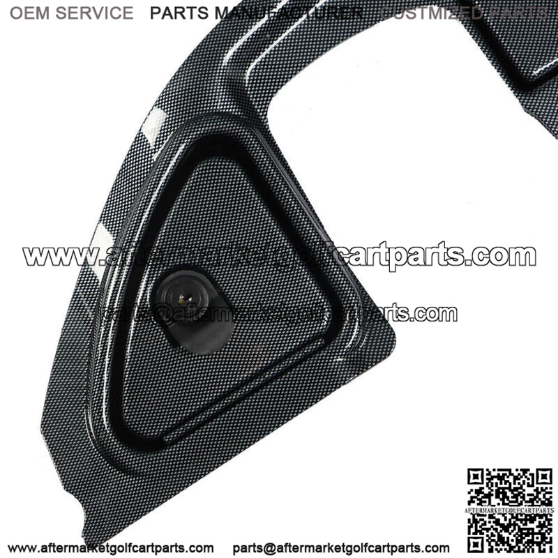 Carbon Fiber Dash with Locking Doors 2008.5 + For Club Car Precedent Golf Cart - Image 3