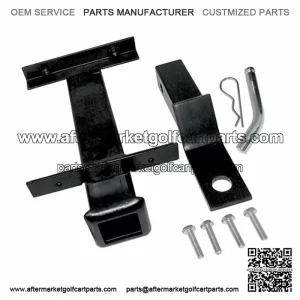 Golf Cart Trailer Hitch for Rear Seats (Specific measurements in listing)