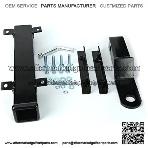 Heavy Duty Golf Car Rear Seat Trailer Hitch with Receiver for Step on Back