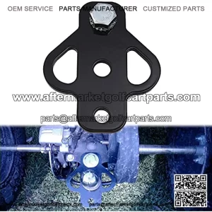 3-Way Hitch Adapter with Bolt Fit for ATV Lawn Mower Golf Cart Garden Tractor