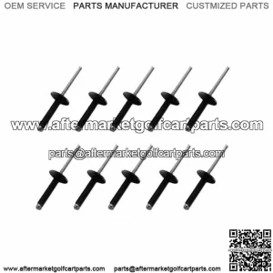 Rivet Kit for EZGO TXT Golf Carts 15058G6, 3/16" x 15/16"