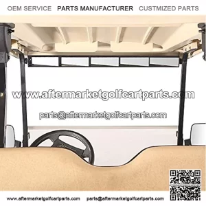 Universal Golf Cart 5 Panel Mirror for EZGO, Club Car, Wide Angle Rear View Mirror, Compatible with Car SUV Van Truck