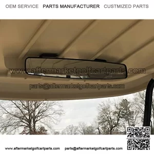 18" XL Sport Panoramic Golf Cart Rear View Mirror for Club Car Yamaha