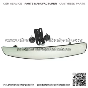 16.5" Extra Wide Panoramic Rear View Mirror for Golf Carts Such As Ez Go, Club Car, Yamaha