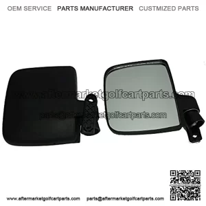 GOLF CARTS UNIVERSE Club Car Yamaha Gas & Electric Golf Carts Side Rear View Mirror Set