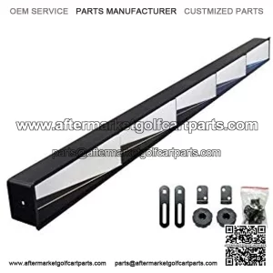3G Universal 5 Panel Golf Cart Mirror W/Bracket Instructions Mounting Hardware