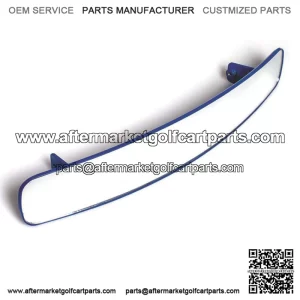 Universal 180 Degree Rear View Mirror - Blue