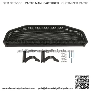 EZGO RXV Front Clays Steel Basket with Mounting Brackets