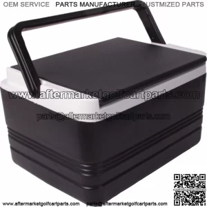 12 Pack Black Golf Cart Cooler Universal Fit For EZGO Yamaha and Club Car