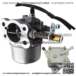 ALL-CARB 72021-G01 Carburetor with Fuel Pump Replacement for Workhorse ST350 EZGO Golf Cart Gas Car 350cc Robin TXT Medalist 4-Cycle Engines