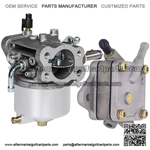 Carburetor with Fuel Pump Compatible with EZ Go/EZGO Golf Carts 295 cc 4 Cycle Engine 1994-2003