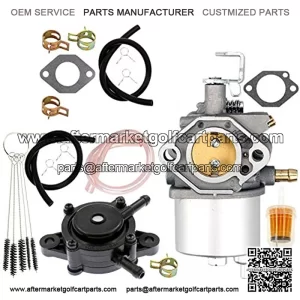 Carburetor Compatible with Club Car Golf Cart DS Precedent Turf Carryall Kawasaki FE350 Engine 1996-UP Carb 1016441-01 1018059-01 1019059-01 1035245-01 1016438 1016439 1016440 1016441 1016478