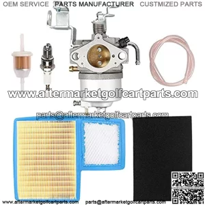 G16 Carburetor for Yamaha G16 G18 G19 G20 G21 1996-2002 4 Cycle Engine Golf Carts Replace JN6-14101-14 JN6-14101-15 with Air Filter Fuel Filter Spark Plug