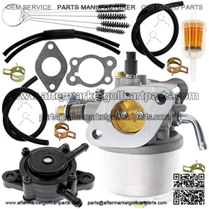 Carburador de repuesto para carrito de golf EZGO 295cc motor de 4 ciclos 1991-UP TXT MPT Medalist Marathon Freedom 26645G01 26645G03 26645G04 26725G01 26726G01 26727G01 603901 ST 350 Workhorse 800
