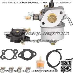 Golf Cart Carburetor Fuel Pump Kit for EZGO TXT 72840-G01 72558-G02 26645-G01