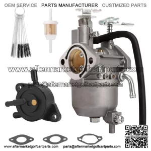 Golf Cart Carburetor Fuel Pump for EZGO RXV TXT W/ 13HP Kawasaki Engine 607954