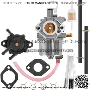 Golf Cart Carburetor Kit for Club Car DS Precedent Carryall 96-up Kawasaki FE350