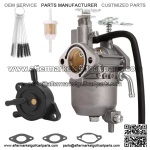 Golf Cart Carburetor Fuel Pump for EZGO RXV TXT W/ 13HP Kawasaki Engine 607954