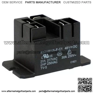 Club Car 48-Volt Relay for PowerDrive Chargers (Fits 48V Electric 1995+)