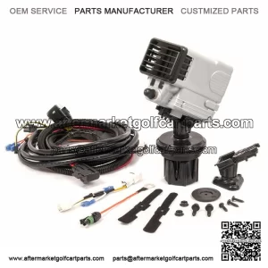 Heater/Fan with Hard Mount and Harness for 48V Golf Carts