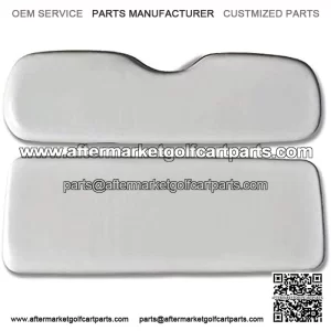 Replacement Cushions for Golf Cart Rear Seat Mach1 / Mach2 (Shell White)