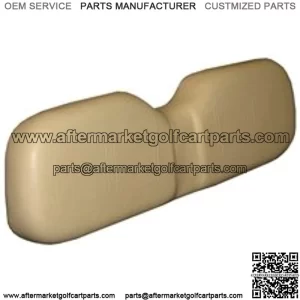 EZGO TXT Golf Cart TAN Replacement Seat Back Cushion 1994-2013