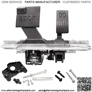 Club Car Precedent 102500001/103974821 Pedal Assy with Conversion Kit Electric 2004-UP or Accelerator ASM Pedal&Brake Pedal Assembly (2nd gen) Electric 2009-UP