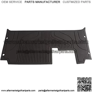 Golf Cart Mat Coverage Floor Liner Non-Slip & Wear-Resistant Silicone Fit Golf Cart EZGO RXV (2022 Update)