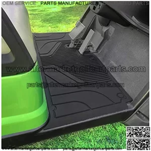 Golf Cart Floor Mat for Yamaha G29 Drive/Drive 2,high Temperature Resistant Silica Gel Mat,8mm Thick Not Deformed Non-Slip Non Curl up Odorless Golf Cart Floor Liner Mat