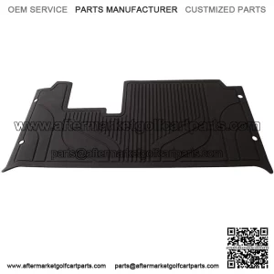 Golf Cart Floor Mat for EZGO RXV, One-Piece Design Silica Gel Mat