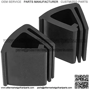 Golf Cart Windshield Retaining Clips for EZGO Club Car Yamaha Fit 1"x1" Tube of Golf Carts