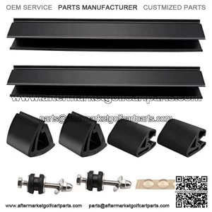 Club Car Precedent Golf Cart Windshield Retaining Clips Kits with Screw Nuts ...