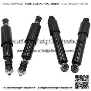 Set of 4 Golf Cart Front & Rear Shock Absorbers Fits 1981-2008 10142351014236