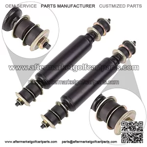 Golf Cart Front and Rear Shock Absorbers Kit for Club Car 1981-2011, Club Car Precedent 2004-up, Replaces 1014235 1014236 1010991 1015813 1013164 (2 Front + 2 Rear Shocks)