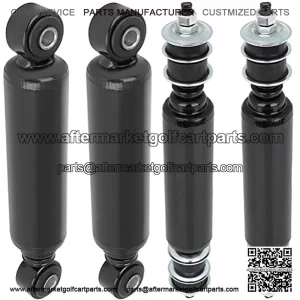 SCITOO Precedent DS Shocks, 4 Pcs Front Rear Golf Cart Shocks Absorbers Strut Fit for Club Car G&E 1981-2007 DS Gas 2000-up Precedent with 1014235 1015813 1010991 1033510-01 CP10142354 1014236 Shocks