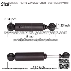 Golf Cart Front Shock Absorbers for Club Car Precedent 2004-Up Electric & Gas,Replace OEM#102288501,102588601