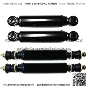 Front + Rear Shock Absorber Set for Club Car DS Gas/Electric Golf Cart 1014236, 1014235