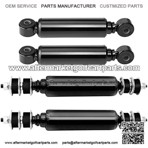 Club Car Shocks Front and Rear Shocks for Golf Cart Club Car DS G&E 1988-up,Precedent G&E 2004-up,Replace OEM:1014235,1014236,1010991,1015813,1013164(2 Front+2 Rear Shocks)