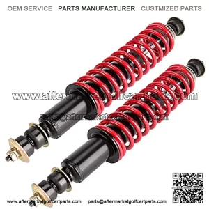 Universal Golf Cart Front and Rear Heavy Duty Coil Shock Absorbers Kit for TXT & Medalist 1994-up 70928-G01 76418-G01-2 PCS