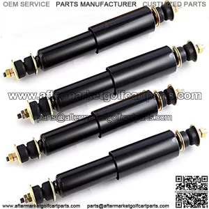 EZGO TXT Front and Rear Shock Absorbers Kits for 1994-Up Golf Cart OEM# 76418-01 - 4 Pieces