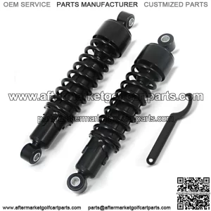 Shock Absorber 302mm for Triumph Bonneville T120 Cafe Racer Build black