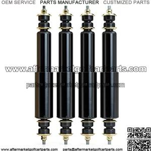 Golf Cart Shocks for EZGO TXT, Medalist & Marathon, Front Rear Shock Absorbers Kit Replace OEM 70928-G01 76418-G01, Set of 4