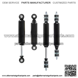 For Club Car 2004-Up Precedent Gas/Electric Front & Rear Shock Absorber Set