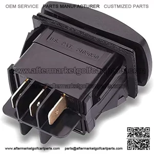 Golf Cart Forward Reverse Switch for Club Car DS and Precedent 1996-up 48V Electric PowerDrive Plus, FWD REV Rocker Switch Replaces OEM# 101856001 101856002